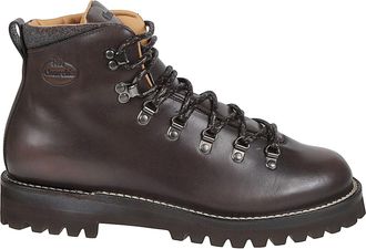 Churchs Poulton Brown Leather Lace-Up Boots