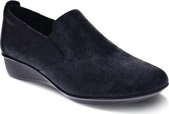Revere Comfort Shoes Womens Jamaica Arch Support Loafers In Black Angle