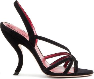 Valentino Garavani Fetishique Velvet Sandals