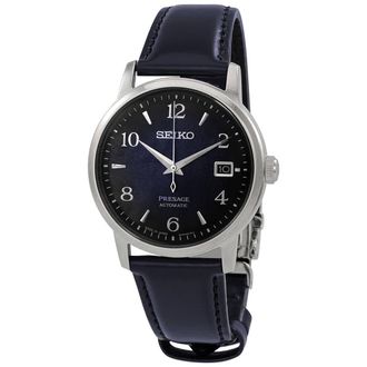 Seiko Presage Cocktail Time Automatic Blue Dial Mens Watch SRPE43