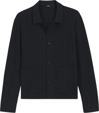HUGO BOSS Heren, Jassen, Blauw, Maat: M