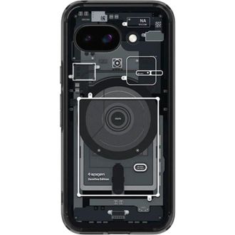 Spigen Spigen Ultra Hybrid Magfit Zero One Tpu Back Cover Negro Google Pixel 9a