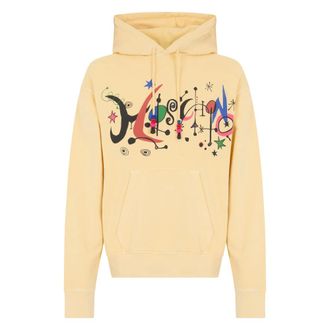 Moschino Hoodies, male, Pink, Size: S Graphic Hoodie