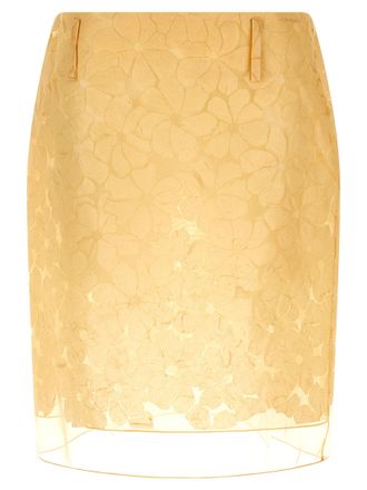 Marni Multicolor Polyester Midi Womens Skirt