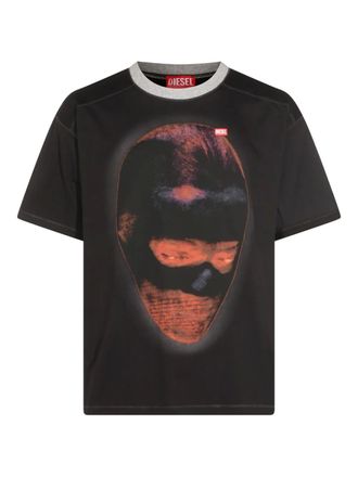 Diesel T-Cadoxt graphic print T-shirt - Nero