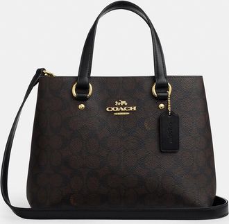 Coach Station Carryall Bag In Signature Canvas