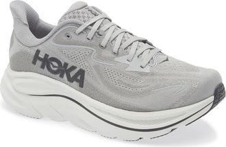 Hoka One One Clifton 10 Running Shoe in Galactic Grey /Asteroid at Nordstrom, Size 11.5