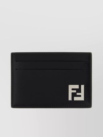 Fendi leather card holder