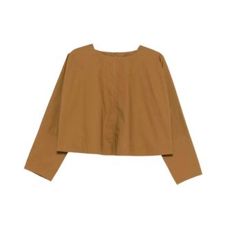 SOEUR Blouses, female, Brown, Size: M Armand Blouse