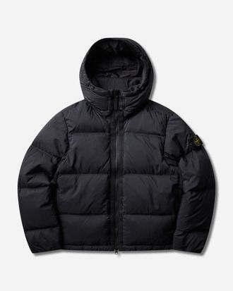 Stone Island Men s Matt Ripstop CORDURA Down Jacket Black