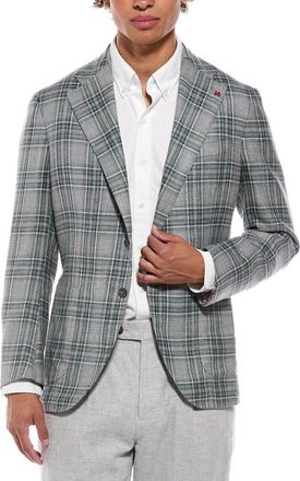 Isaia Marechiaro Wool, Silk & Linen-Blend Sport Jacket