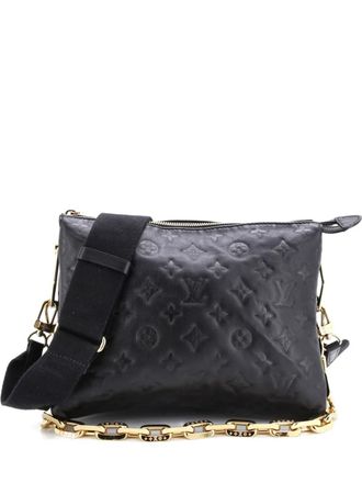 Louis Vuitton Coussin Bag Monogram Embossed Lambskin PM crossbody bag - Nero