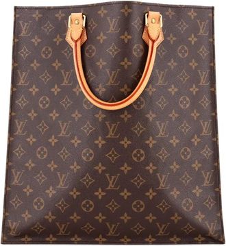 Louis Vuitton Sac Plat Bag canvas shopper met monogram - Bruin