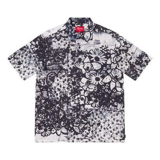 SUPREME x Christopher Wool S/S Shirt White Black SUP-FW21-303