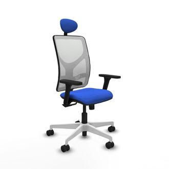 Piqueras y Crespo Silla De Oficina Piqueras Y Crespo Motilla Blanco Espuma Alta Densidad