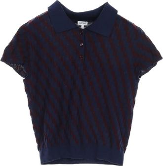 Loewe Polo in maglia anni 2000 - Blu