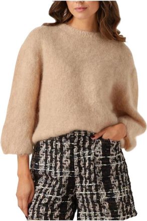 Amaya Amsterdam Dames, Truien, Beige, Maat: XL Mohair