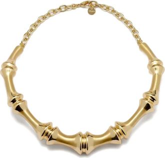 Cult Gaia Collana in ottone spazzolato - Oro