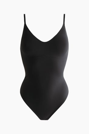 H&M Light Shape Tangabody aus Mikrofaser - Schwarz