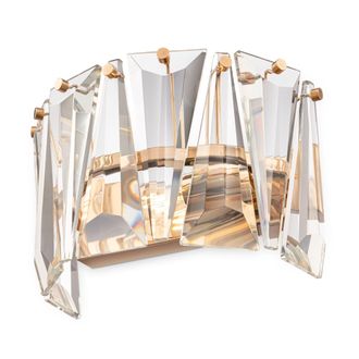 Maytoni Applique Cristallo Ottone Puntes Maytoni Mod043wl-01g