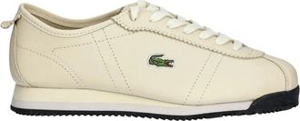 Lacoste Club-Low Sneakers - Dames - Sneakers - Beige - 40 EU - Leer - Schoenen