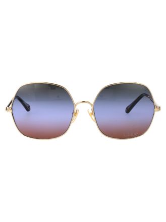 ● CHLOE ● サングラス Round Gold / Burgundy / 61mm Amazon.com: Chloé Round/Oval Sunglasses Gold Gold Brown