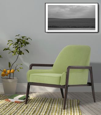 HOME AFFAIRE Sessel »Braga« wahlweise mit Gestell aus Eiche in dunkel oder Buchenholz in hell