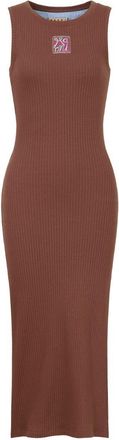 Marni Marni Frame-Logo-Midikleid