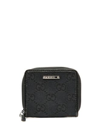 Gucci 2000-2015 GG Canvas coin pouch - Black