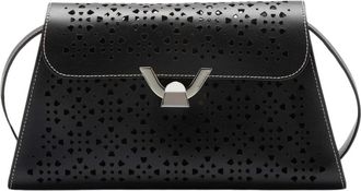 Coccinelle Dew Schoudertas - Dames - Schoudertassen - Zwart - ONE Size - Leer - Tassen