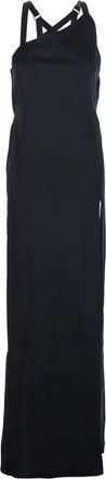 The Attico Kleedjes, Dames, Zwart, 2Xs, Strap Dress