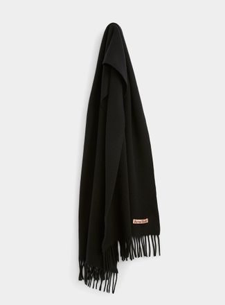 Acne Studios Womens Colourful narrow wool scarf