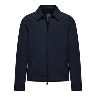 Bomboogie Giacca in cotone/nylon con zip - - Jackets - Uomo - Blu - XL