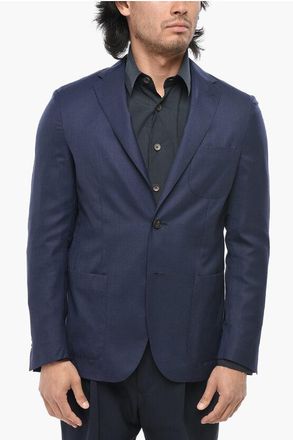 Corneliani Wool and Silk Unlined Blazer SPORTSWEAR size 48