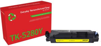 OEM Remanufacturado Everyday T&oacute;ner Everyday Amarillo Remanufacturado De Xerox Es Compatible Con Kyocera Tk-5280y, Capacidad Est&aacute;ndar