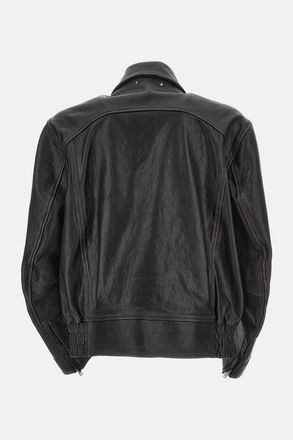 Golden Goose Giacca Bomber In Nappa