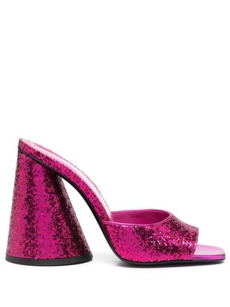 The Attico Mules Luz 105mm - Rosa