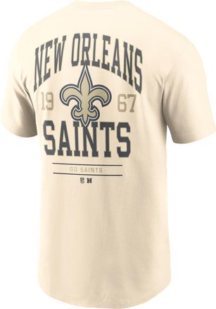 Nike New Orleans Saints Essential Vintage Mod Nike Mens NFL T-Shirt in Brown | N19915A7W-30H