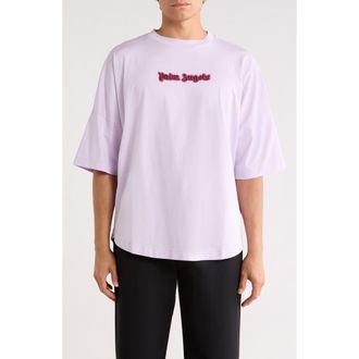 Palm Angels T-Shirt in Lilac Burgundy at Nordstrom Rack, Size Xx-Large