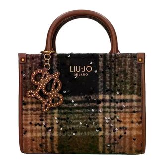 Liu Jo Ridhi Shopper - Dames - Tassen - Bruin - Maat: ONE Size Poliester