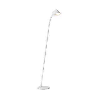 Netlighting Capuccina 1 Light Floor Lamp 8.5W LED 3000K 600lm White 3yrs Warranty