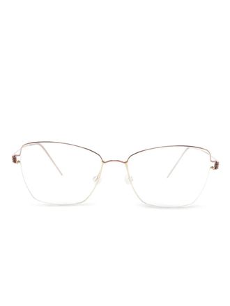 Lindberg Femke bril met randloos montuur - Goud