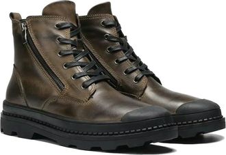 Generic NYSBH Winter Handmade Retro Boots Men Winter Shoes
