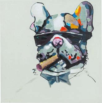 Biscottini International Biscottini - Cuadro &Oacute;leo Sobre La Tela Pintado A La Mano