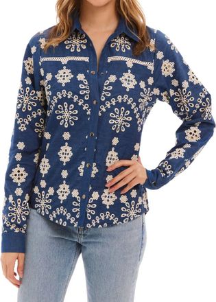 Allison New York Saylor Shirt In Chambray