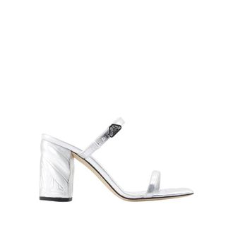 Alexander McQueen Seal Mules - Shoes - Mujer - Gris - 36 EU