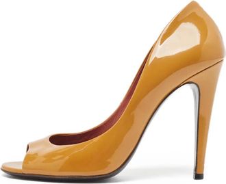 Bottega Veneta Pumps in pelle 120mm - Marrone