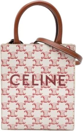 Celine Pre-owned Mini Bags, female, White, Size: ONE SIZE Pre-owned Satchel
