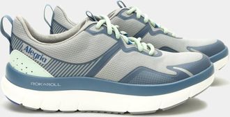 Alegria Womens Procession Lace-Up Sneaker In Smoke