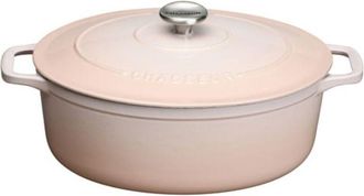 Chasseur Cacerola Ovalada De Hierro Fundido De 33 Cm Color Champ&aacute;n - Puc473301a - Chasseur